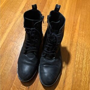 Allsaints • Black Leather Men's Boots